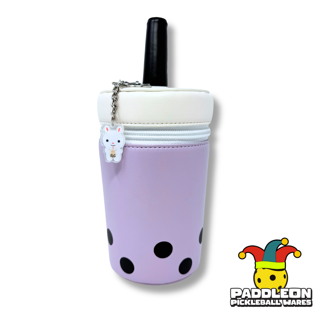 *PRE-ORDER* Taro Milk Tea Boba Pickleball Holder