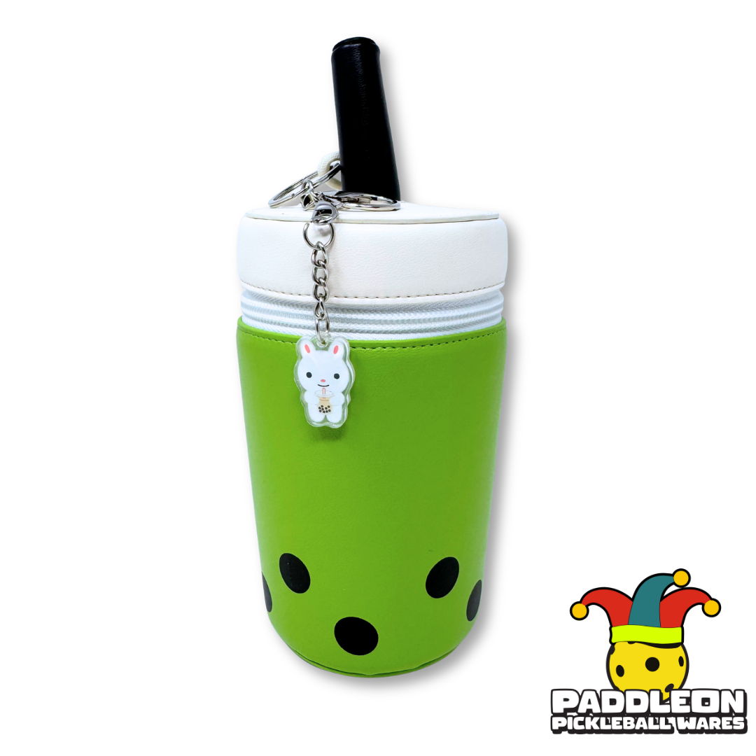 *PRE-ORDER* Matcha Milk Tea Boba Pickleball Holder