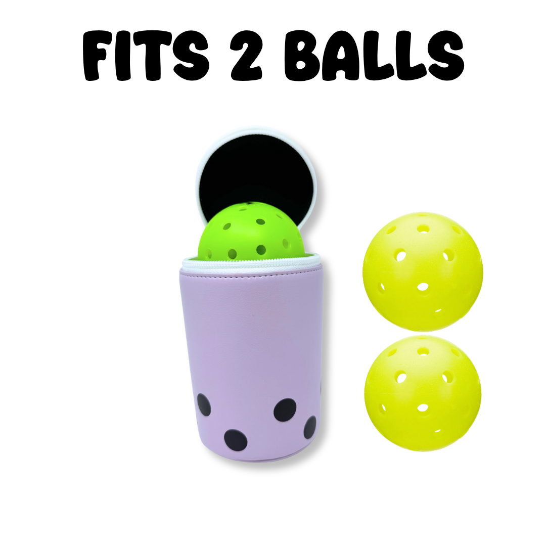 *PRE-ORDER* Taro Milk Tea Boba Pickleball Holder
