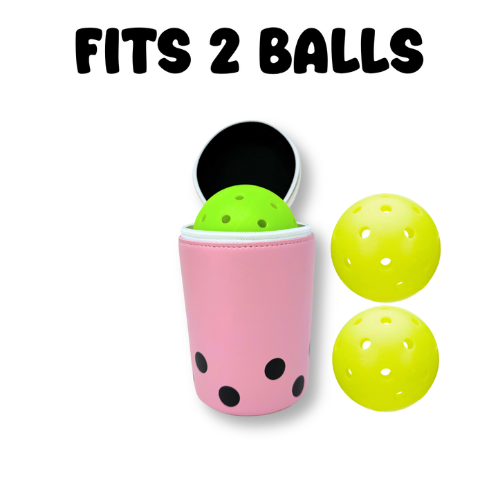 Strawberry Milk Tea Boba Pickleball Holder *PRE-ORDER*