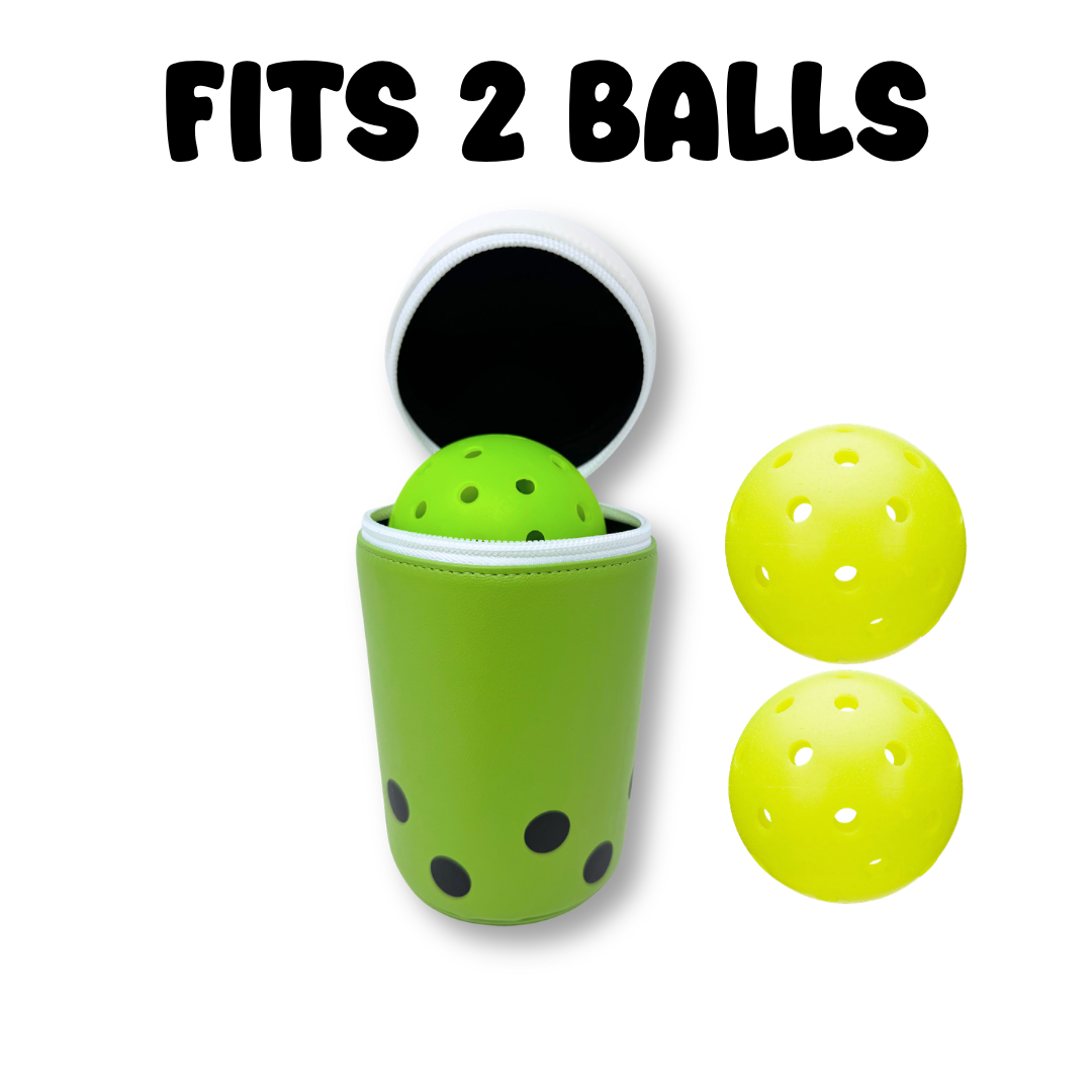 *PRE-ORDER* Matcha Milk Tea Boba Pickleball Holder