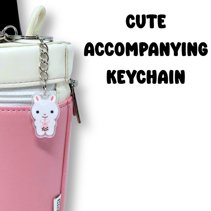 Strawberry Milk Tea Boba Pickleball Holder *PRE-ORDER*