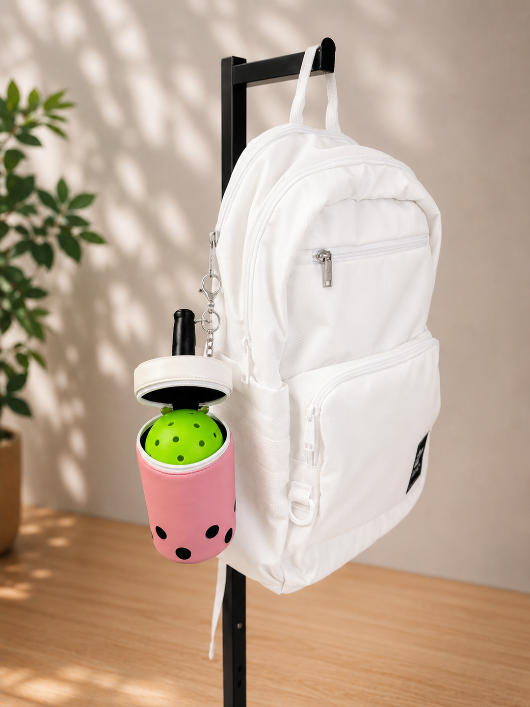 Strawberry Milk Tea Boba Pickleball Holder *PRE-ORDER*