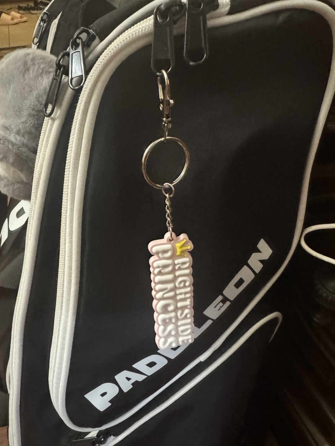 Right Side Princess Keychain