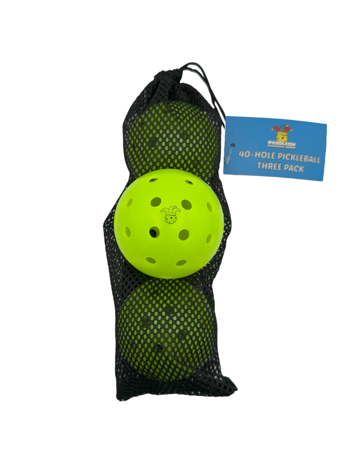 Pickleball 40-Hole 3-Pack