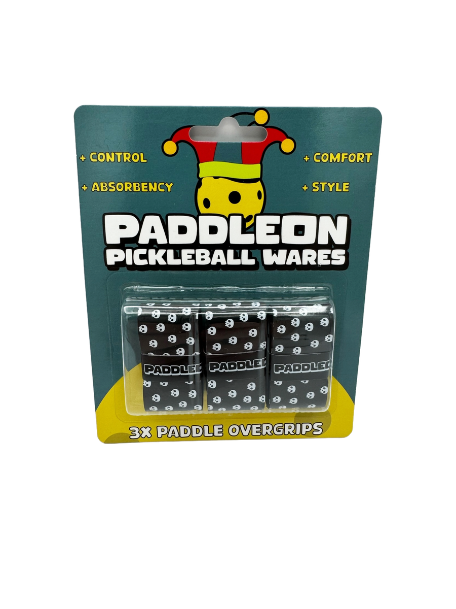 Skull Overgrip 3-Pack – PaddleOn Pickleball Wares Skull Overgrip 3-Pack – PaddleOn Pickleball Wares